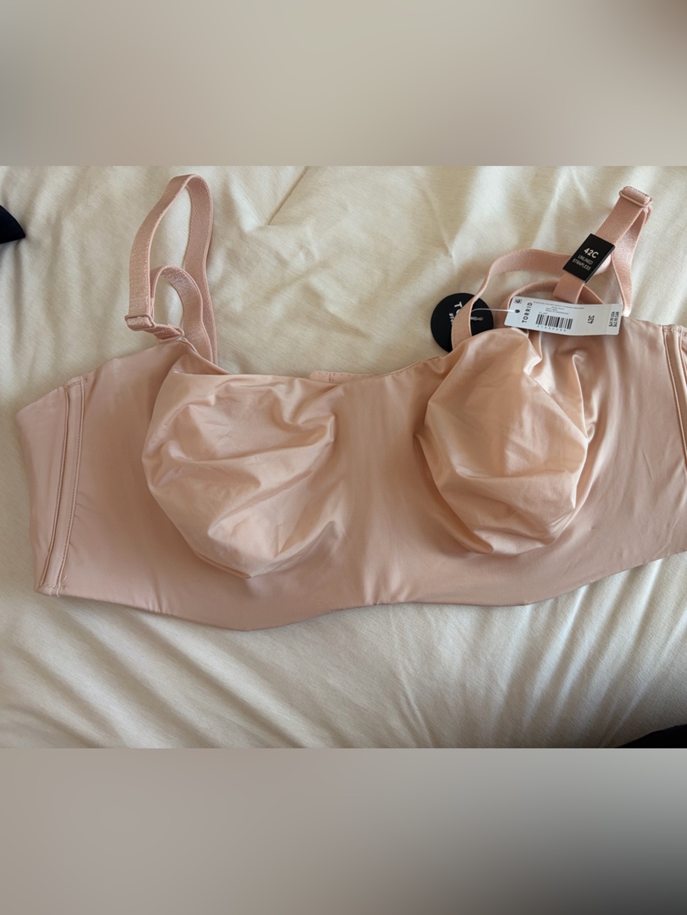 torrid Blush Smooth Strapless Convertible Bra
